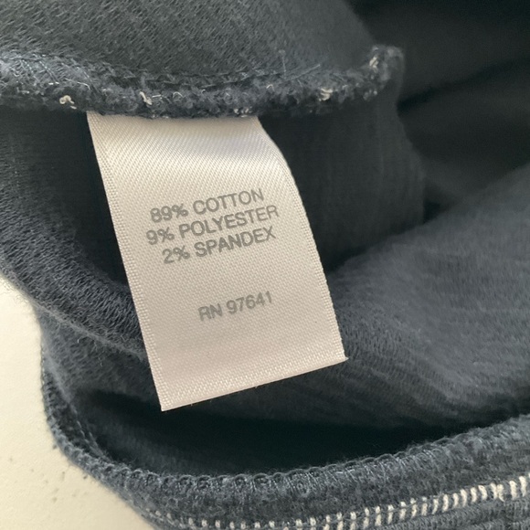 J. Jill Small Navy and White Striped Pencil Skirt - Picture 8 of 9